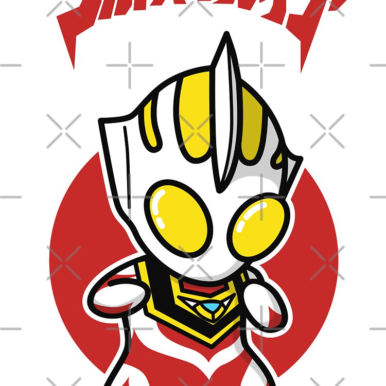 Ultraman Gaia Chibi Style Kawaii Tote Bag - Image 2
