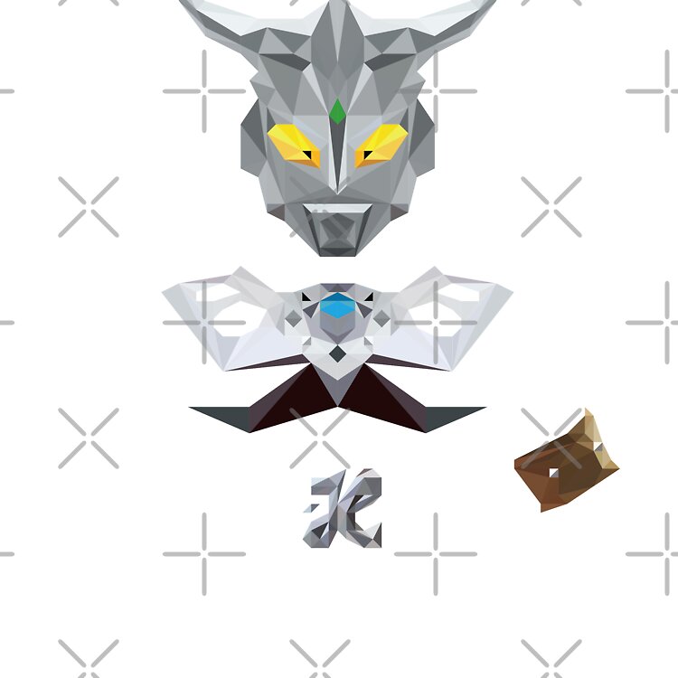 Ultraman Leo Low Poly Tote Bag - Image 2