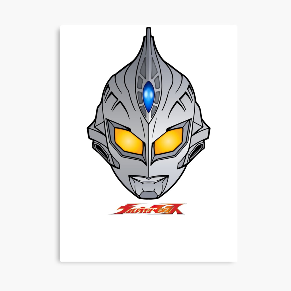 Ultraman Max Fan Art Head Poster