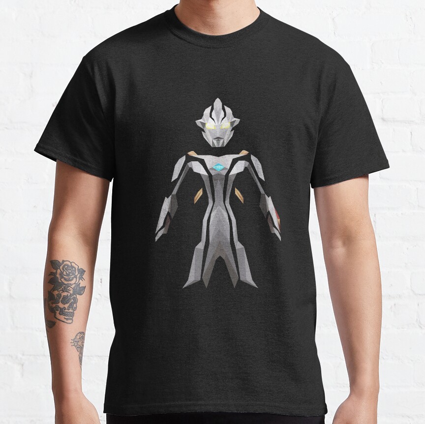 Ultraman Mebius Low Poly T-shirt - Image 4