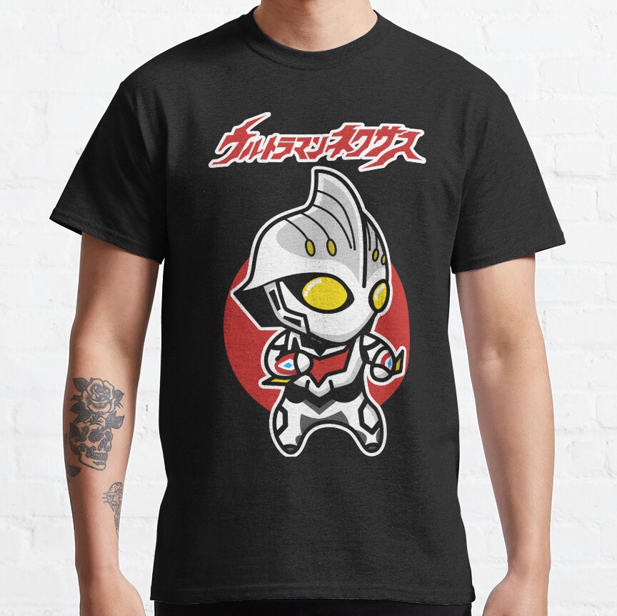 Ultraman Nexus Chibi Style Kawaii T-shirt - Image 2