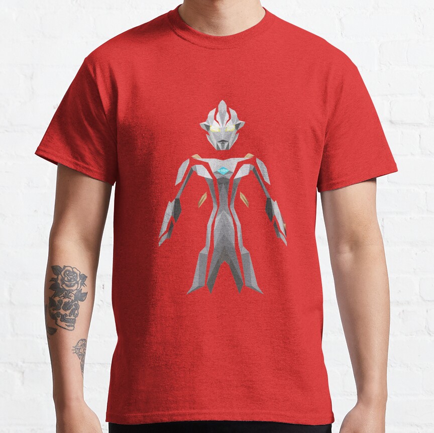 Ultraman Mebius Low Poly T-shirt