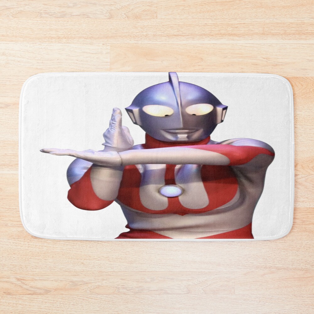 Ultraman Specium Beam Bath Mat
