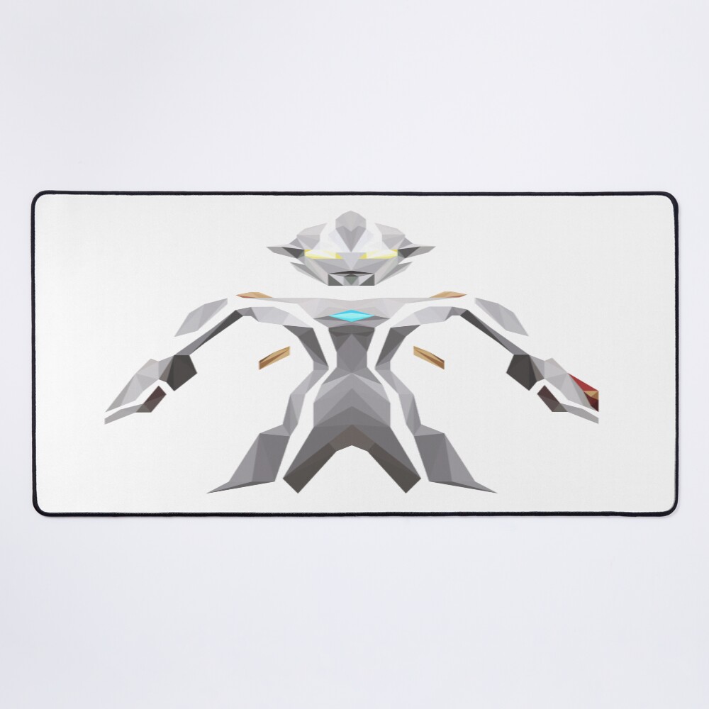 Ultraman Mebius Low Poly Mouse Pad