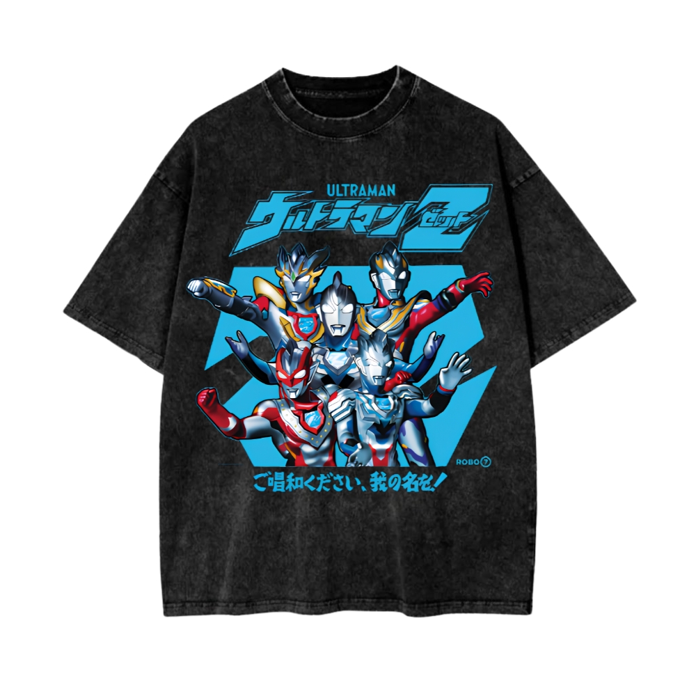 Ultraman Basic Mineral Wash T-Shirt
