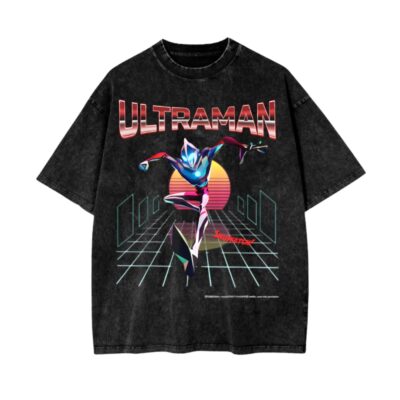Ultraman20New20Mineral20Wash20T Shirt - Ultraman Shop